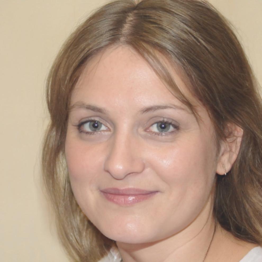 Katrin Baumhauer im Büro ihrer Firma